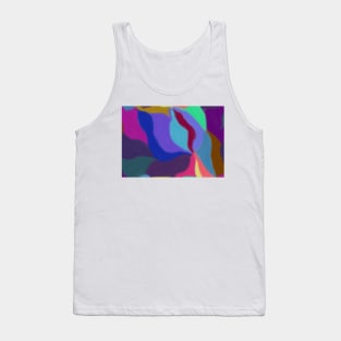 Rainbow patchwork Tank Top